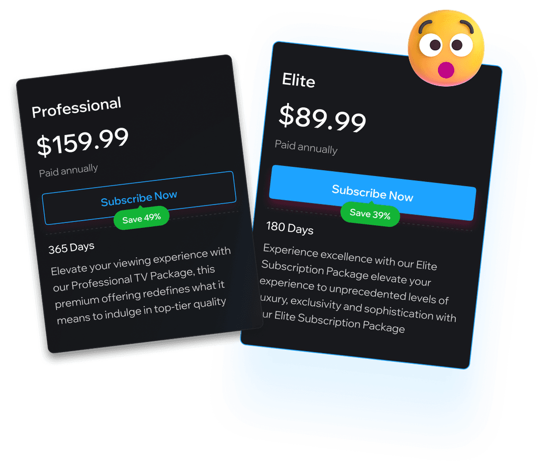 Apollo Group IPTV offers you no-nonsense pricing